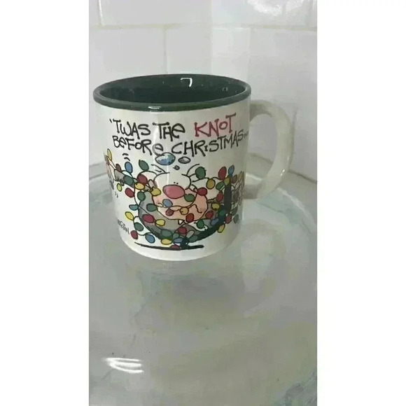 Twas the Knot Before Christmas Mug Shots Pabagian Potpourri Press Vintage 1987 - Picture 1 of 5